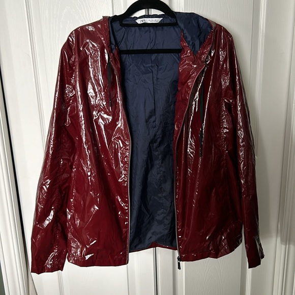 Zara Rain Coat. Very thin and folds very small for easy packing. - Picture 2 of 4